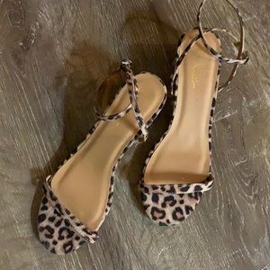 Lulu’s Leopard Print Kitten Heels